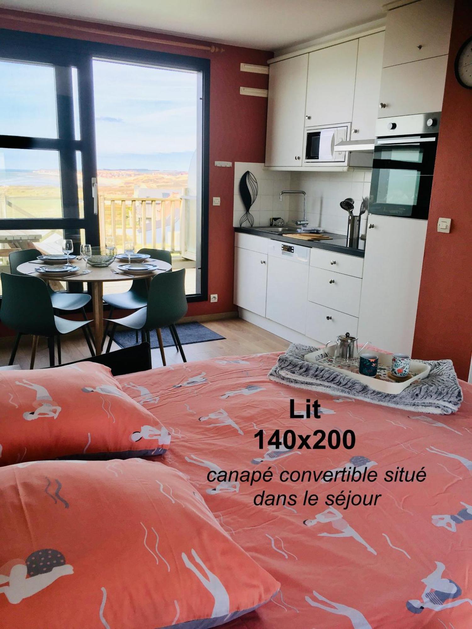 La Mer Vue D'En Haut , Duplex A La Naturelle Sur La Cote D'Opale วีเมอเรอ ภายนอก รูปภาพ