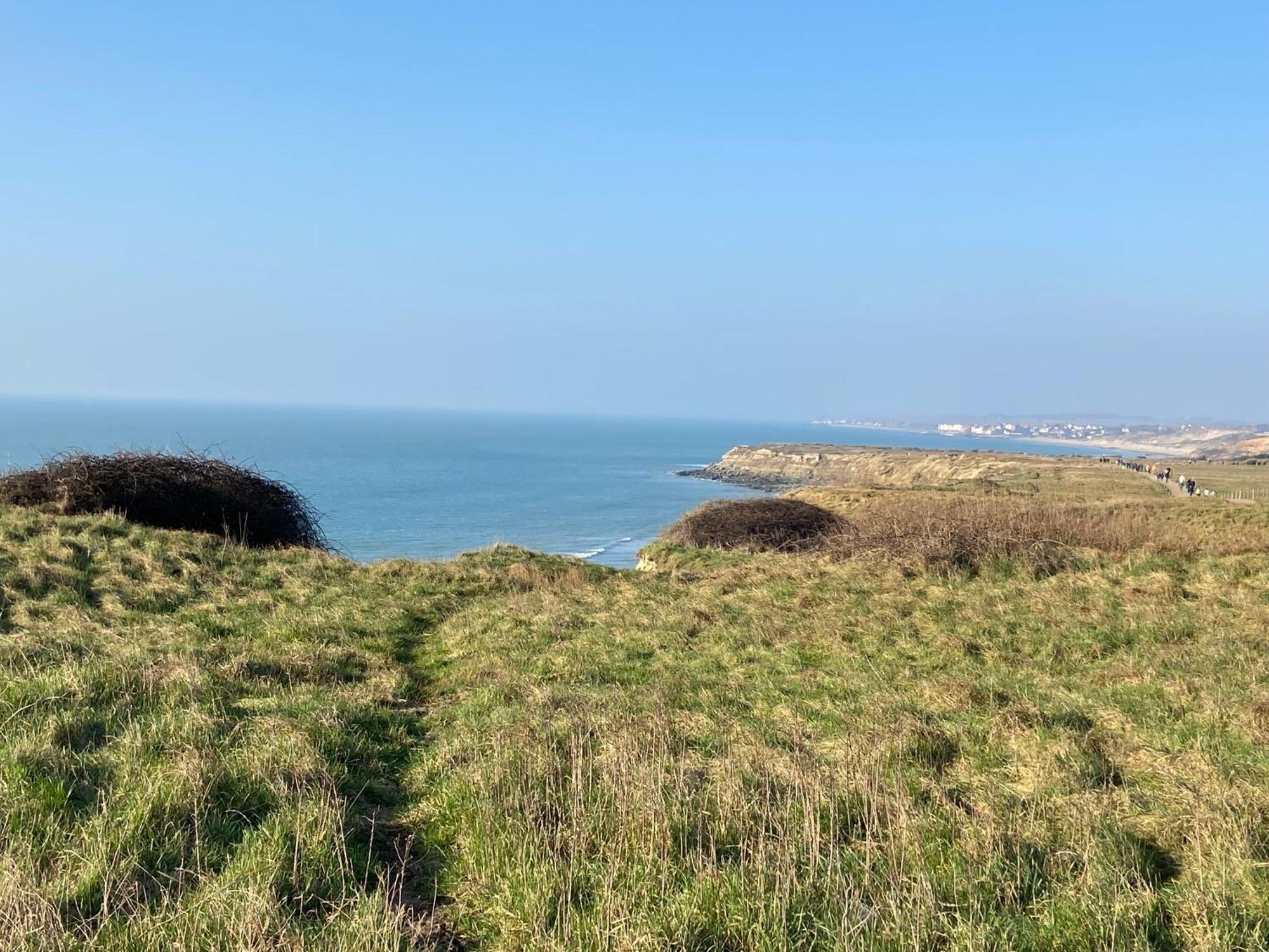 La Mer Vue D'En Haut , Duplex A La Naturelle Sur La Cote D'Opale วีเมอเรอ ภายนอก รูปภาพ
