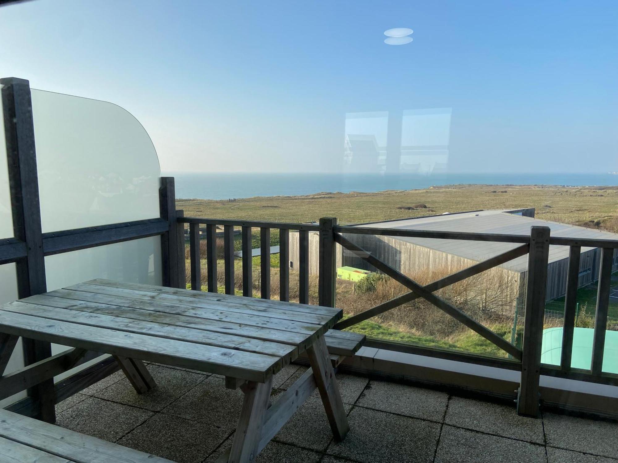 La Mer Vue D'En Haut , Duplex A La Naturelle Sur La Cote D'Opale วีเมอเรอ ภายนอก รูปภาพ